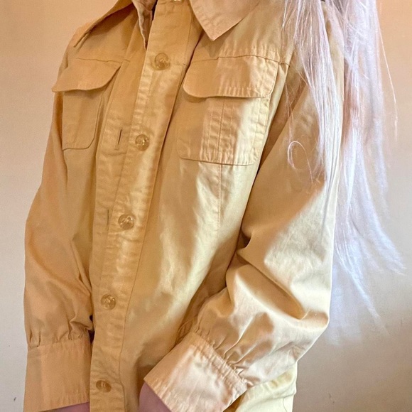 Yellow Vintage raincoat - Picture 4 of 6
